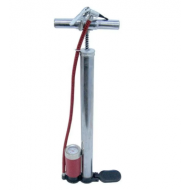 Pompa Manuală cu Manometru – Pentru Umflat Roți Auto, Biciclete și Motociclete