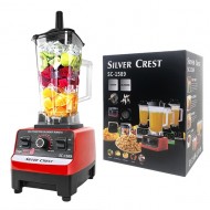 Blender SILVER CREST – putere 800W, recipient 2L, design modern negru/roșu