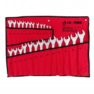 Trusa chei profesionale combinate 26 piese husa textila 6-32