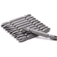 Set 10 Biți Impact PH2 HRC 56-58 – 2 Capete, Durabilitate Profesională