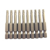 Set Biți Magnetici T25– 10 Bucăți pentru Înșurubare Preciză