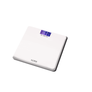 Cantar corporal Floria ZLN din sticla securizata, capacitate 3-180Kg, Display LCD dif culori