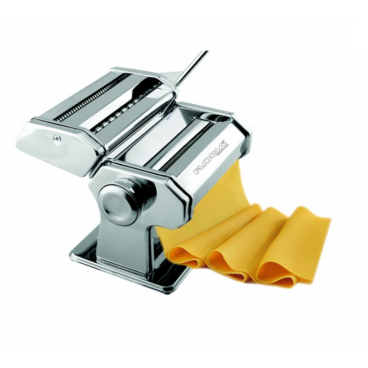 Aparat pentru paste Floria ZLN-1129 ,9 posibilitati de reglare a grosimii, Otel inoxidabil, Accesoriu fixare de masa