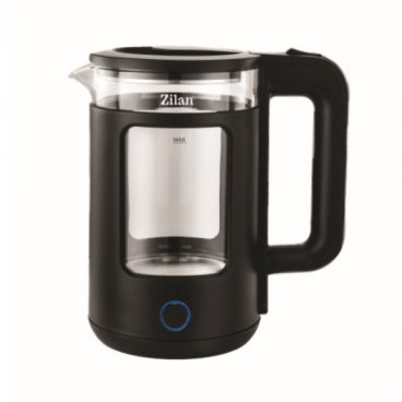 Fierbator electric Zilan ZLN6128 Negru, capacitate 1.5 L, putere 1650 W, indicator luminos
