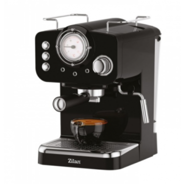 Espressor manual Zilan ZLN2991 Negru,15 Bar, 1.25 l, 1100W, Design Retro