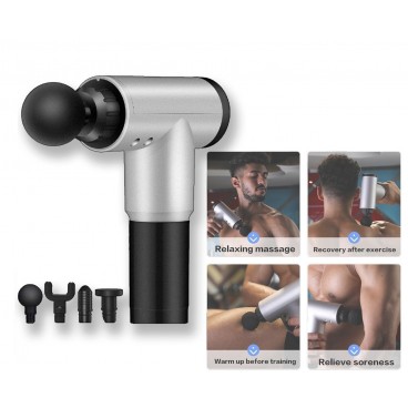 APARAT MASAJ INTENS PROFESIONAL TIP PISTOL, MASAJ SLABIRE, ANTICELULITIC, TONIFIERE, RELAXARE, 6 TREPTE DE VITEZA