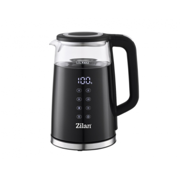 Fierbator electric Zilan ZLN7859 Negru, ecran digital, putere 2200W, panou de comanda tactil