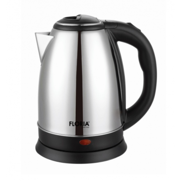 Fierbator din inox Floria ZLN6159 Argintiu, 1.8L, indicator luminos, putere 2000W