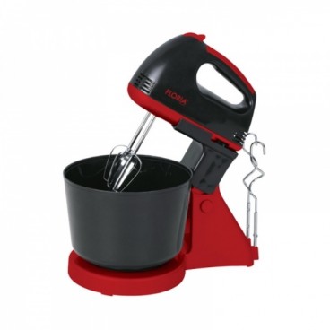 Mixer cu bol Floria ZLN-7574, 7 viteze, Bol plastic 2.5Litri, Putere 150W