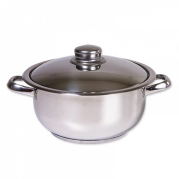 Oala cu capac Floria ZLN- 7222,1.8 litri,Inox