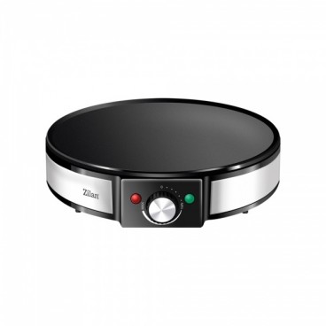 Aparat pentru preparat clatite Zilan ZLN2922, 1200W, Diametru plita 30cm, Temperatura ajustabila