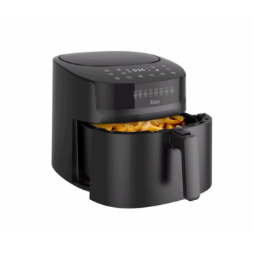 Friteuza cu aer cald Zilan ZLN7999 Negru, putere 1800 W, ecran digital, panou cu comenzi tactile