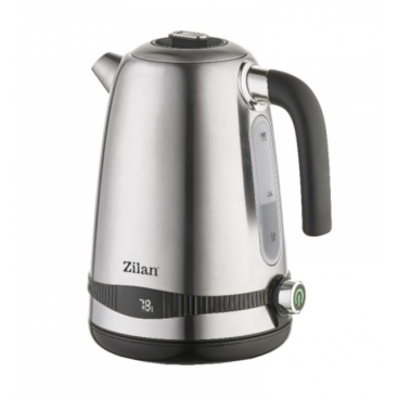 Fierbator electric din Inox Zilan ZLN1000 digital, 2200 W, 7 niveluri intre 40 - 100 grade celsius si functie de mentinere a temperaturii