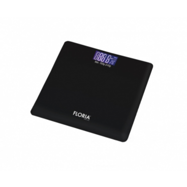 Cantar corporal Floria ZLN din sticla securizata, capacitate 3-180Kg, Display LCD dif culori