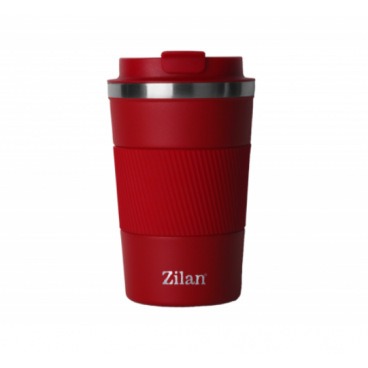 Cana de cafea Zilan ZLN9924 termos, capacitate 510ml, interior din inox, pereti dublii, rosu