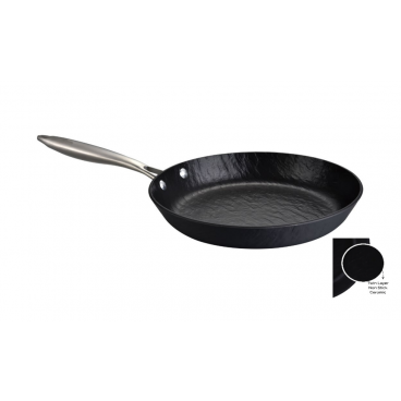 Tigaie Zilan ZLN0910, Diametru 24 cm, 7 straturi de material, Compatibil cuptor pana la 280°C, Compatibil masina de spalat vase