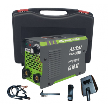 Invertor pt. sudura la valiza MMA300 (verde)ALTAI