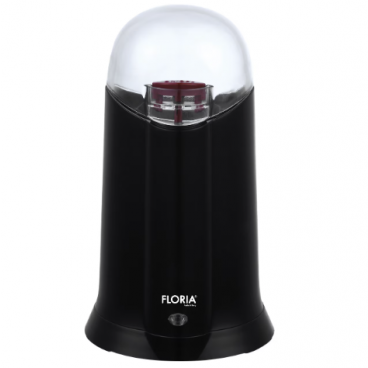 Rasnita Electrica Floria ZLN-3086, Putere 200W, Capacitate 60 gr, Cuva otel inoxidabil