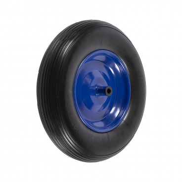 Roata roaba pentu ax subtire 400-8 SPUMA(albastra)