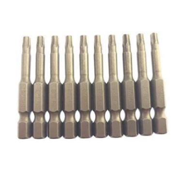 Set 10 Biți Magnetici T40 – Rezistență și Precizie la Înșurubare