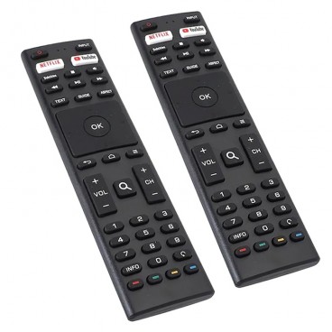 Set 2 telecomenzi TV compatibile Allview, Netflix si Youtube
