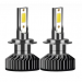 Set 2 becuri auto COB, 100W, lumina alb-rece, 12000 lumeni