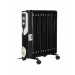Calorifer electric Floria ZLN-3666,Negru 2500 W, 11 elementi, 3 trepte de putere, Termostat reglabil, Protectie supra-incalzire, Indicator luminos