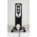 Calorifer electric Floria ZLN-3673,Negru 2500 W, 13 elementi, 3 trepte de putere, Termostat reglabil, Protectie supra-incalzire, Indicator luminos