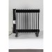 Calorifer electric Floria ZLN-3673,Negru 2500 W, 13 elementi, 3 trepte de putere, Termostat reglabil, Protectie supra-incalzire, Indicator luminos
