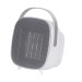 Aeroterma ceramica Zilan ZLN5671 Alba, cu maner de portabilitate, putere 1500W, timer