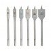 Set 6 burghie plate freze pt lemn 10-25mm