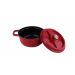 Oala Zilan ZLN0941, Din fier turnat sub presiune puternica, 2.6L, Diametru 22 cm, Inaltime 10 cm, Compatibila cuptor si masina de spalat vase