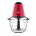 Mini tocator Zilan ZLN5619 Rosu, putere 200W, capacitate 1L, vas din sticla