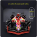 Masina de Jucarie cu Telecomanda F1 Din Plastic Andowl Q RC88 si spray abur