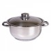 Oala inox cu capac ZLN-7284, COCINERA,diametru 30 cm,capacitate 12 L