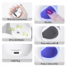 Mini lampa UV LED AO78041 manichiura 6W 3LED USB