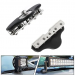 Set 2 x Suport Capota FICSI pentru fixare LED BAR / proiectoare capota universal dreptunghiular