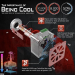 Set 2 becuri auto LED D3S 10000k 110W/set canbus Carcasa