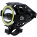 Proiector 12V Moto cu LED 10 W tip U9 Prindere pe Ghidon