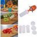 Aparat pentru creat decoratiuni din fructe, legume, paine