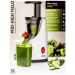 Storcator de fructe si legume cu melc Zilan ZLN-4014, 200 W, 58-65 RPM, Recipient suc 600 ml, Recipient pulpa 600 ml, Functie Reverse