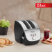 Prajitor de Paine ZILAN ZLN-2690,negru/inox 1000W, , 6 nivele de rumenire
