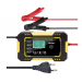 Redresor acumulatori 12V6Amax 4-100Ah, RJTianye,motocicleta - masina, Cu afisaj, Recunoasterea inteligenta a modului de iarna si vara, Incarcarea impulsurilor repara bateria, Identificati inteligent capacitatea ramasa a bateriei