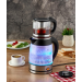 Set fierbator electric plus ceainic Zilan ZLN4858 Argintiu, putere 2200W, capacitate 1.8L si 0.8L