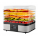 Deshidrator alimentar Zilan ZLN1932 inox, 245W, 5 nivele, termostat digital, silentios