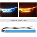 Set 2 Benzi Matrix 60CM LED flexibile pentru faruri-alb si galben