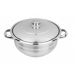 Oala inox cu capac ZLN-7246, COCINERA,diametru 22 cm,capacitate 3 L