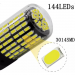 Set de 2 Becuri T20 semnal auto 144 led