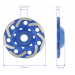 Disc Diamantat cu segmenti GRI pentru Slefuire Beton Mozaic Suprafete Dure 125 Mm