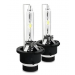 Set 2 becuri Xenon D4S White auto pentru far suport plastic 35W 4300K